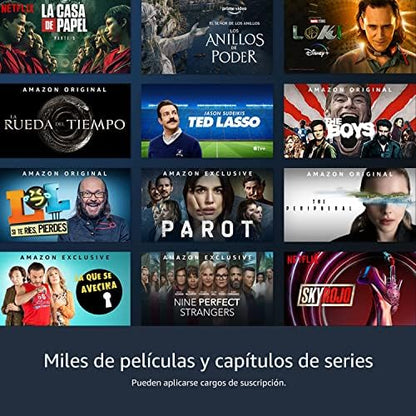 Fire TV Stick con mando por voz Alexa (incluye controles del TV)