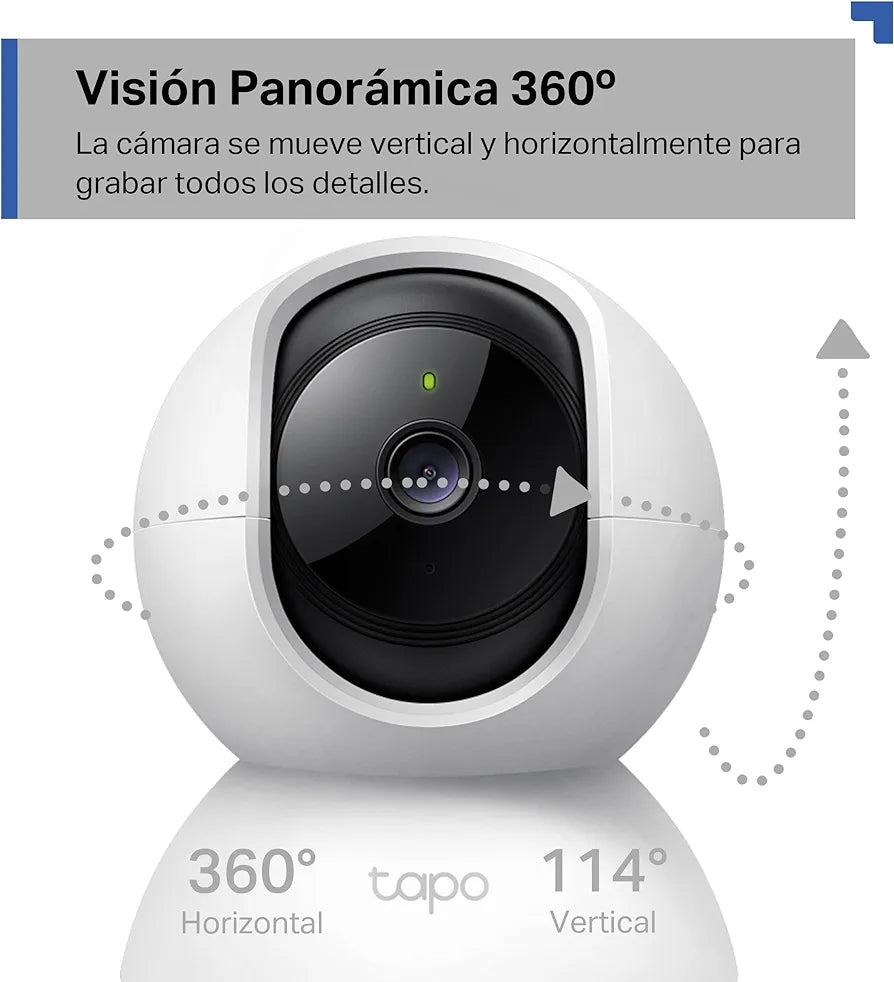 TP-Link TAPO C200 - Cámara IP WiFi 360°