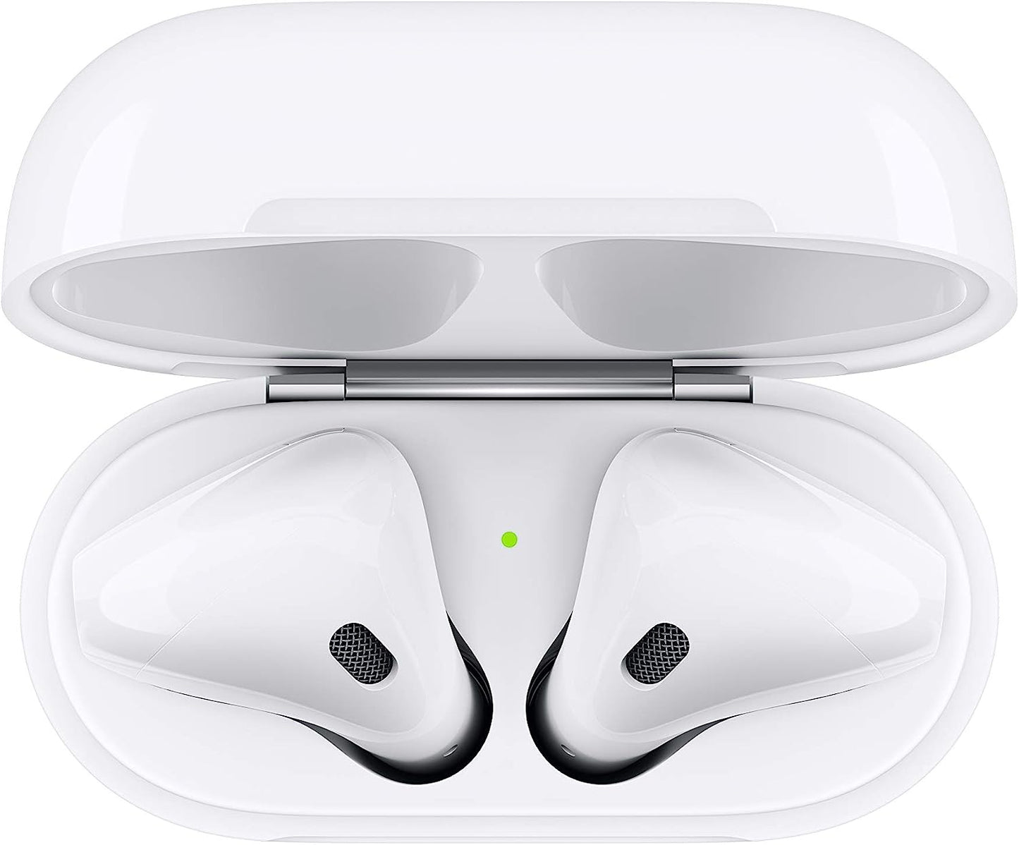 AirPods de Apple con funda de carga (cableado).