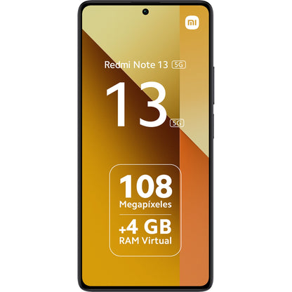 Xiaomi Redmi Note 13 5G, Midnight Black, 256 GB, 8 GB RAM, 6.67" AMOLED FHD+, MediaTek Dimensity 6080, 5000 mAh, Android