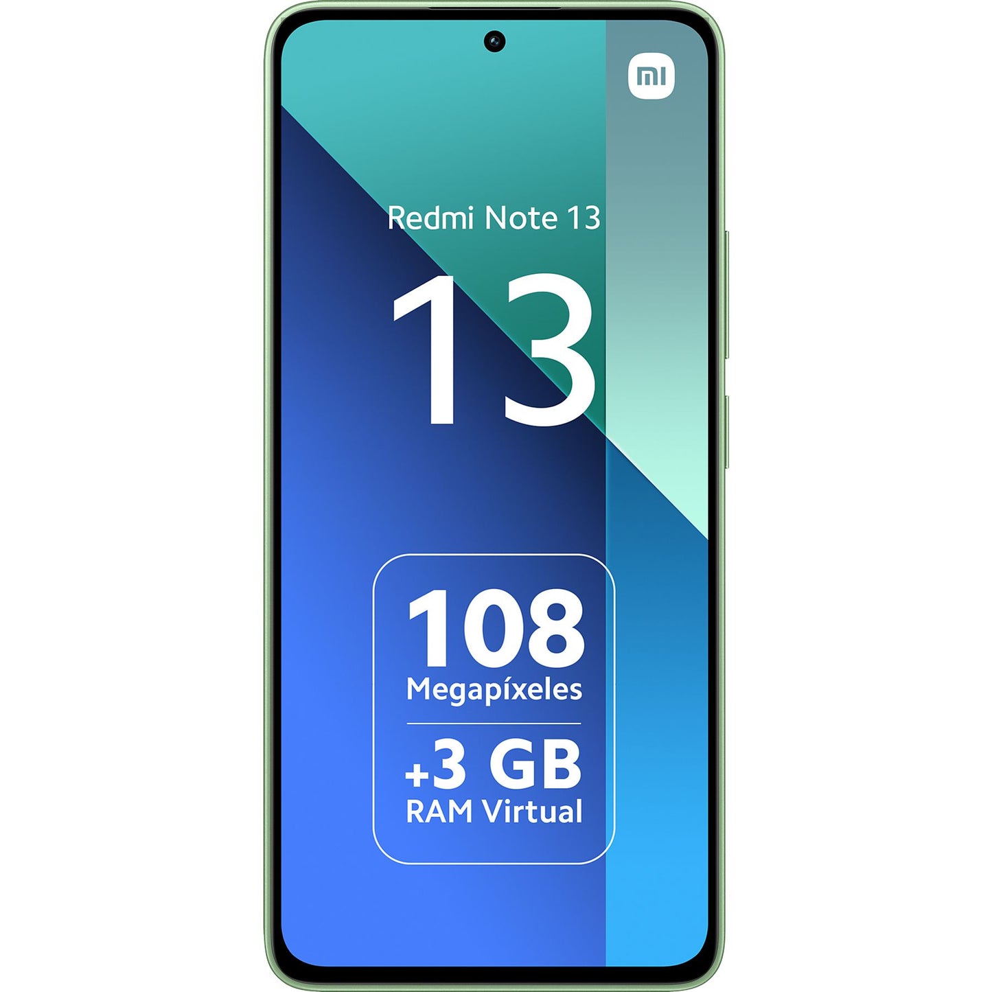 Xiaomi Redmi Note 13, Mint Green, 128 GB, 6GB RAM, 6.67" AMOLED FHD+, Snapdragon 685, 5000 mAh, Android