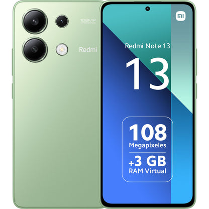 Xiaomi Redmi Note 13, Mint Green, 128 GB, 6GB RAM, 6.67" AMOLED FHD+, Snapdragon 685, 5000 mAh, Android